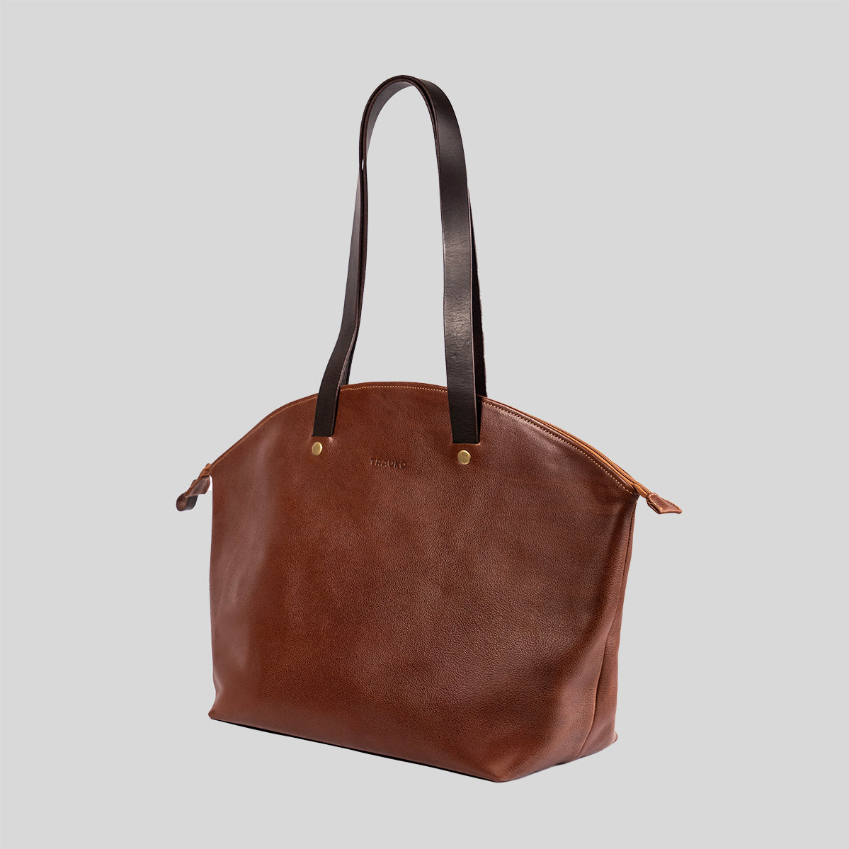 Cartera Capri Castaño - Trauko