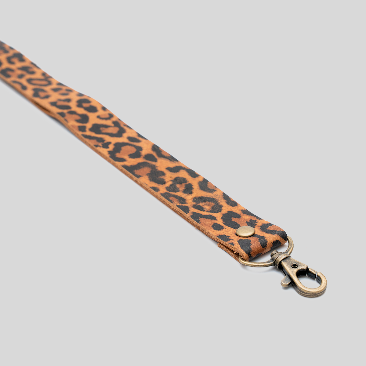 Lanyard de Cuero Animal Print - Trauko