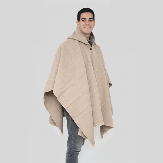 Poncho Beige - Trauko
