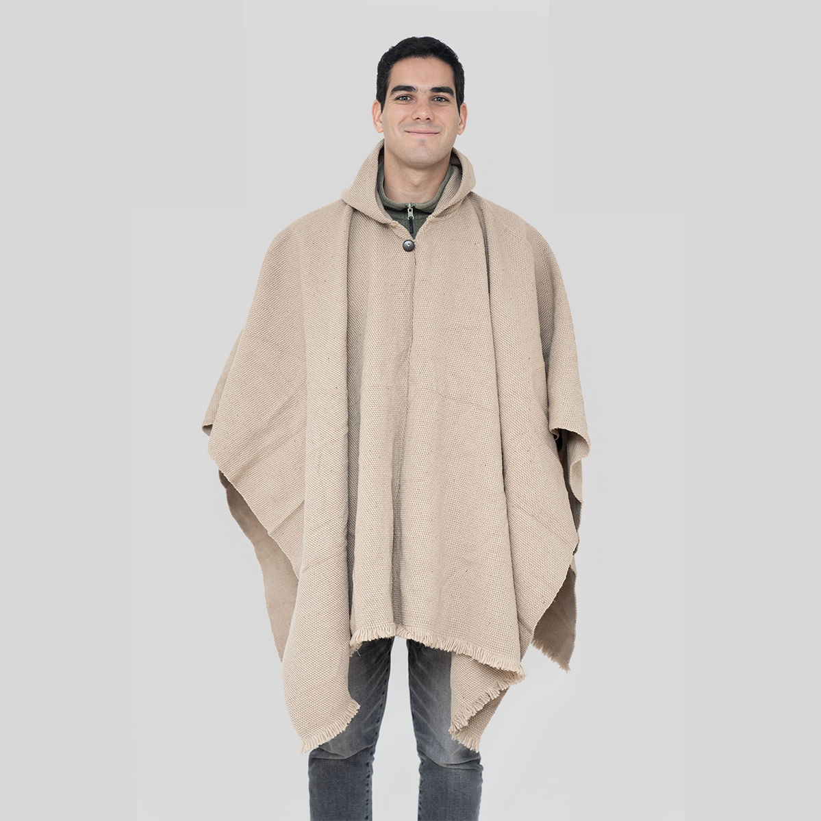 Poncho Beige - Trauko