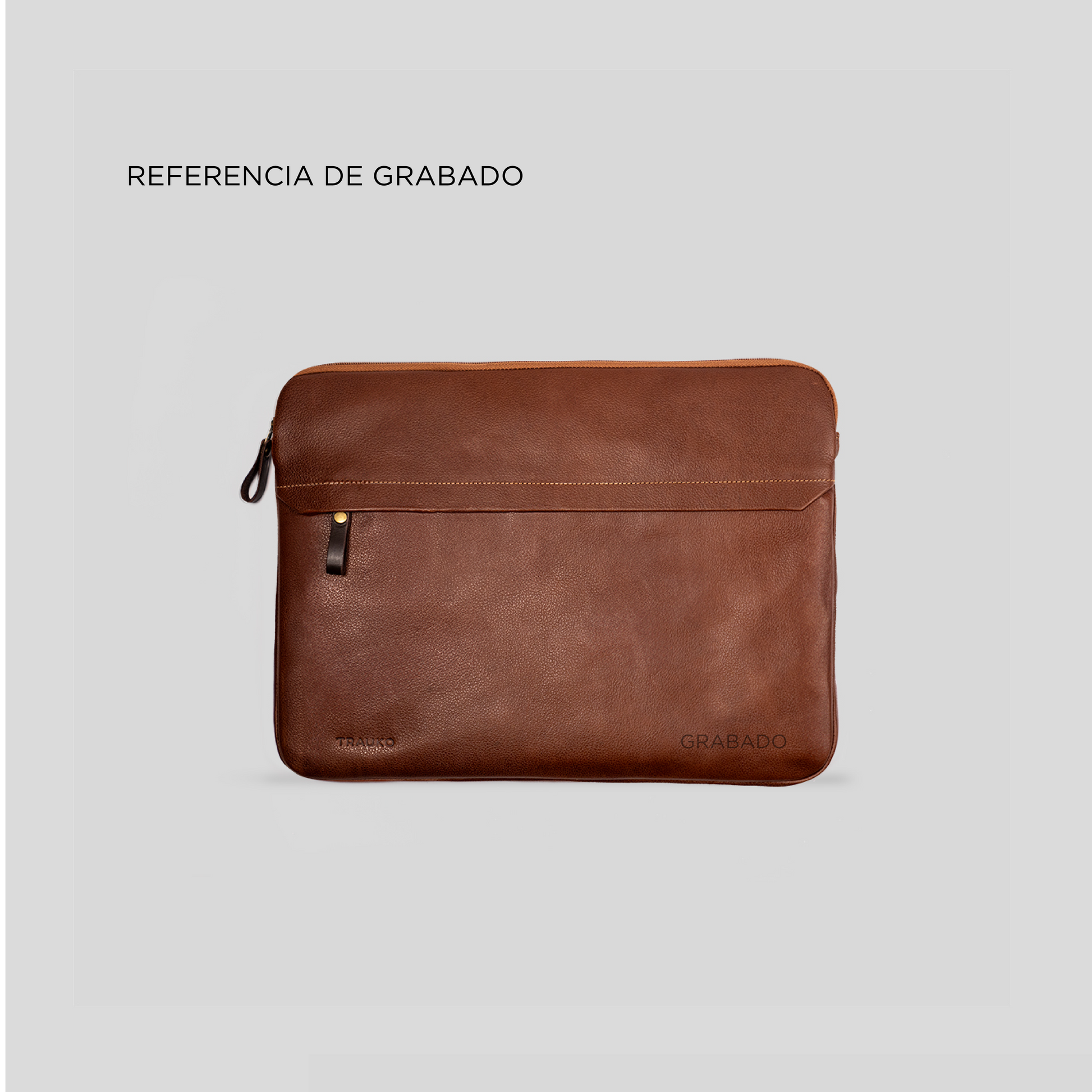 Funda Notebook Zagreb Castaño - Trauko