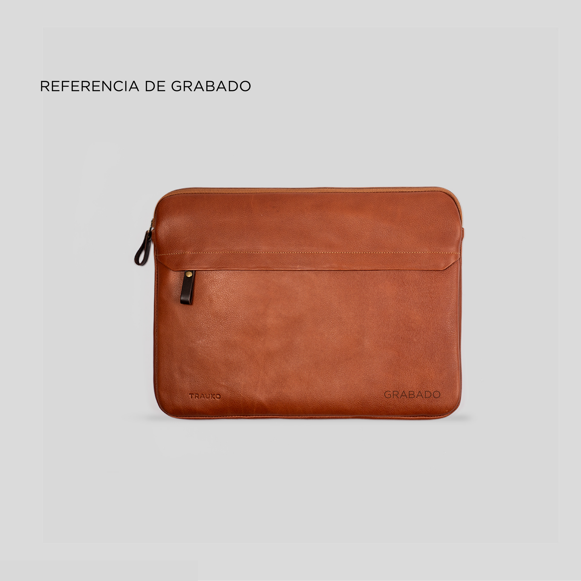 Funda Notebook Zagreb Cognac - Trauko