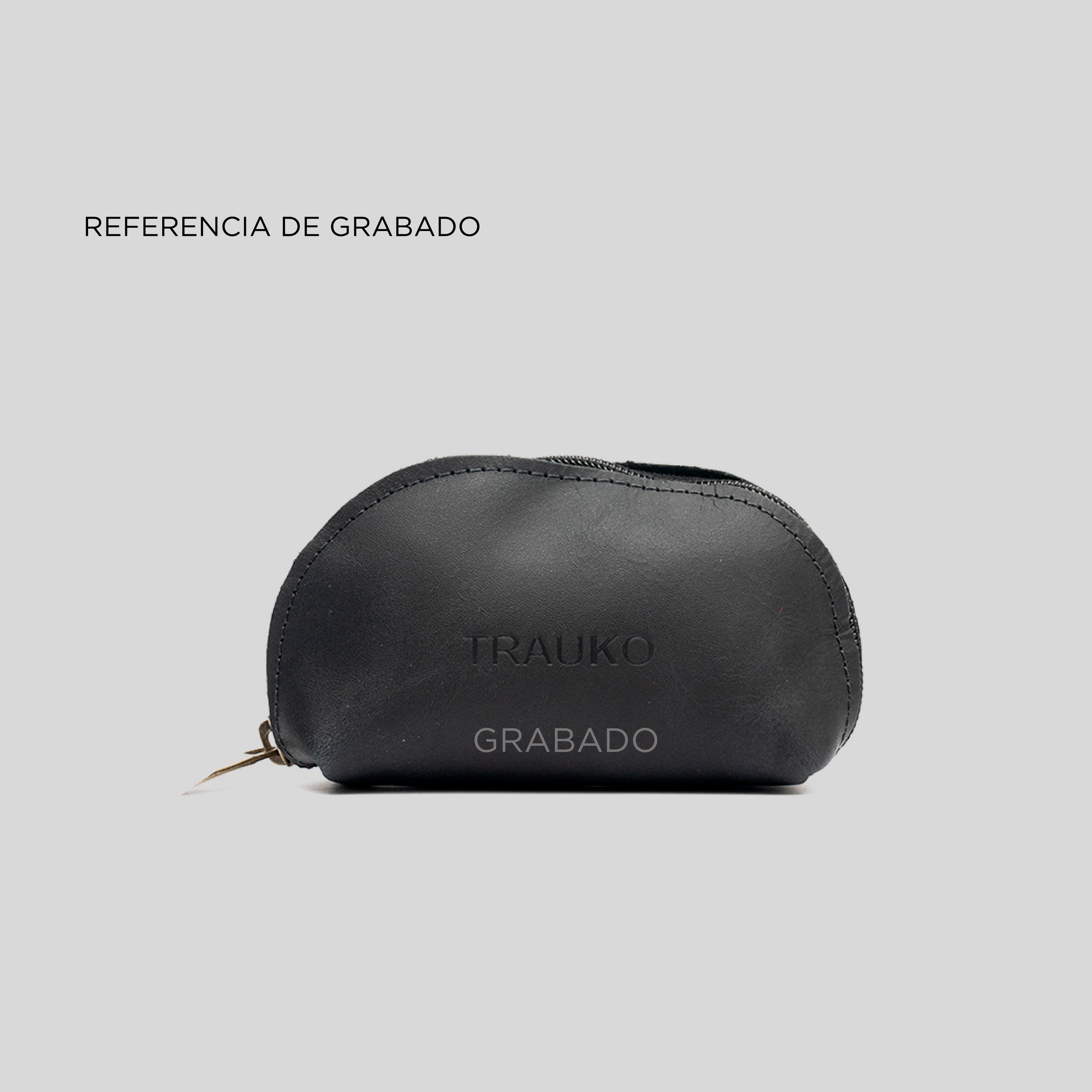 Monedero Negro - Trauko