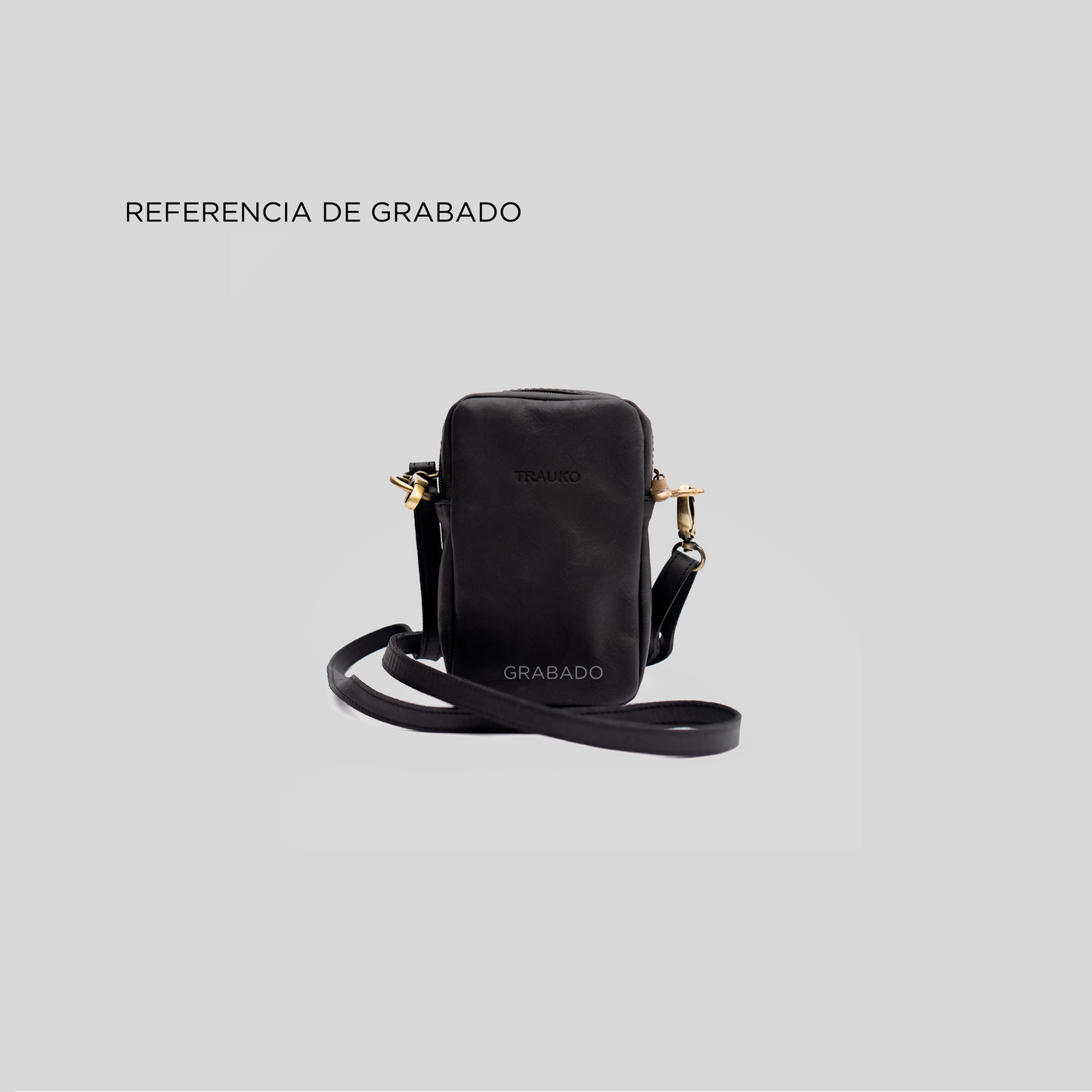 Cartera Creta Negro - Trauko