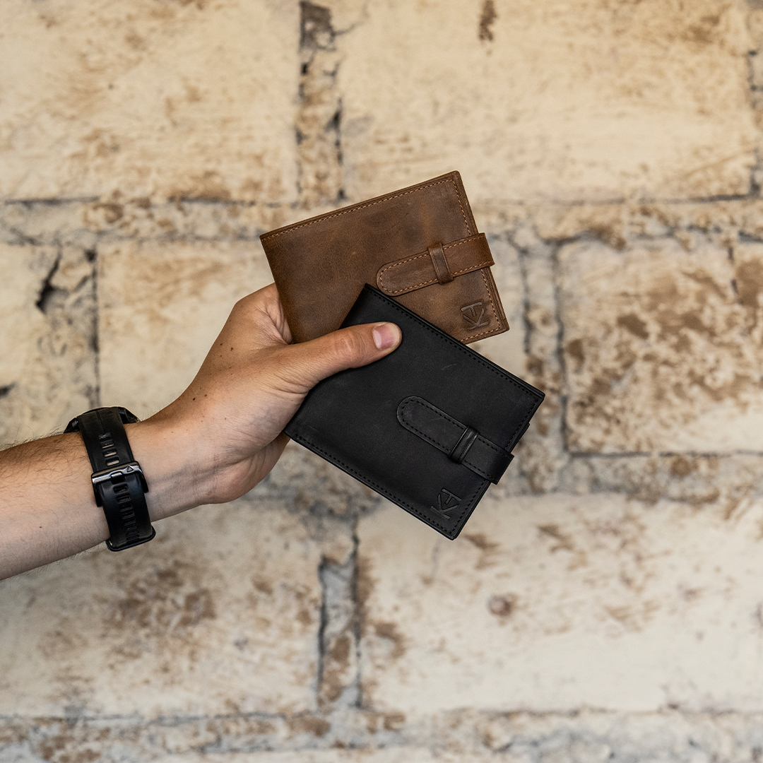 Billetera Sintra Negro - Trauko