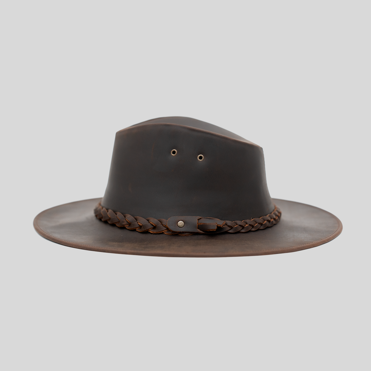 Sombrero Cuero Café - Trauko