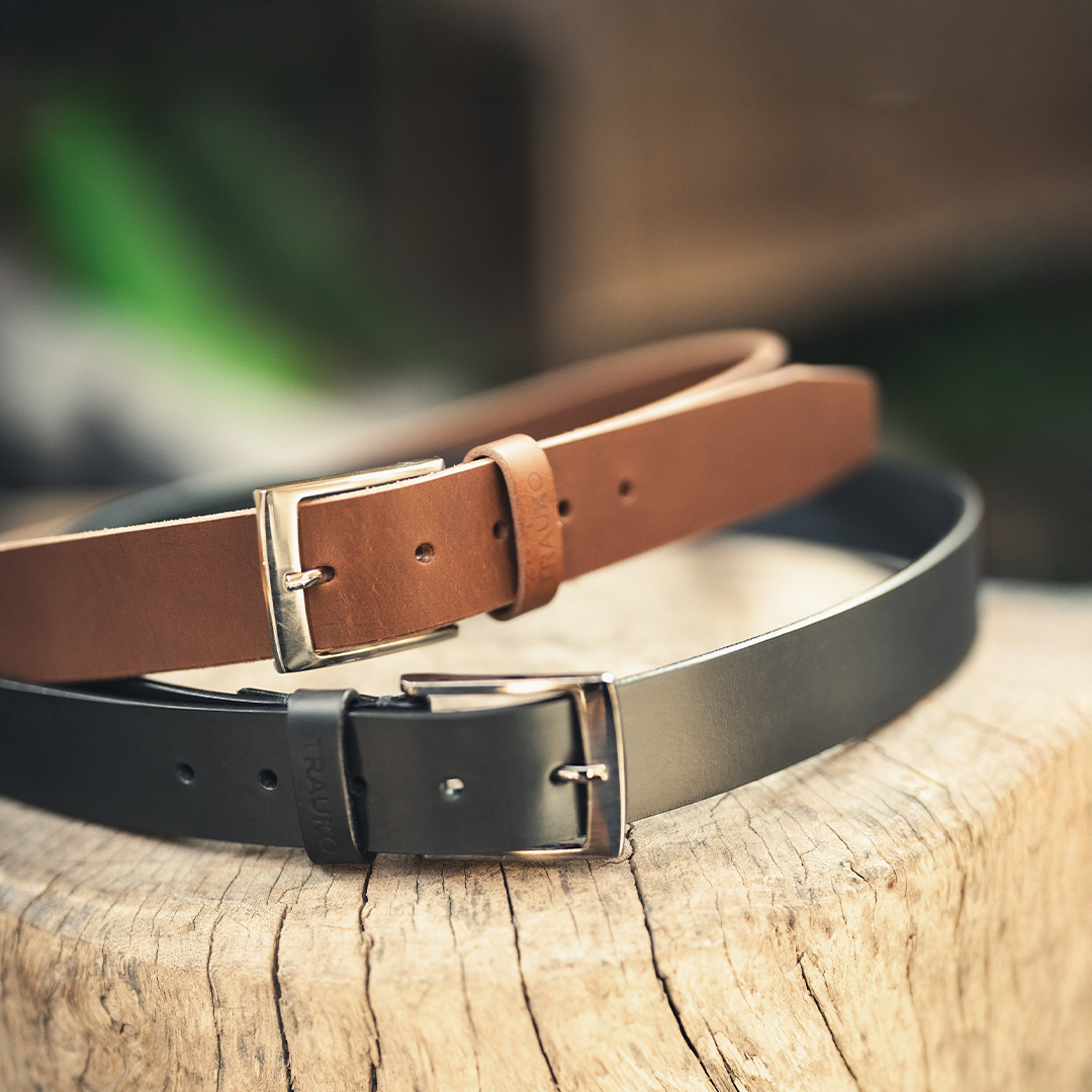 Cinturón Casual Negro - Trauko