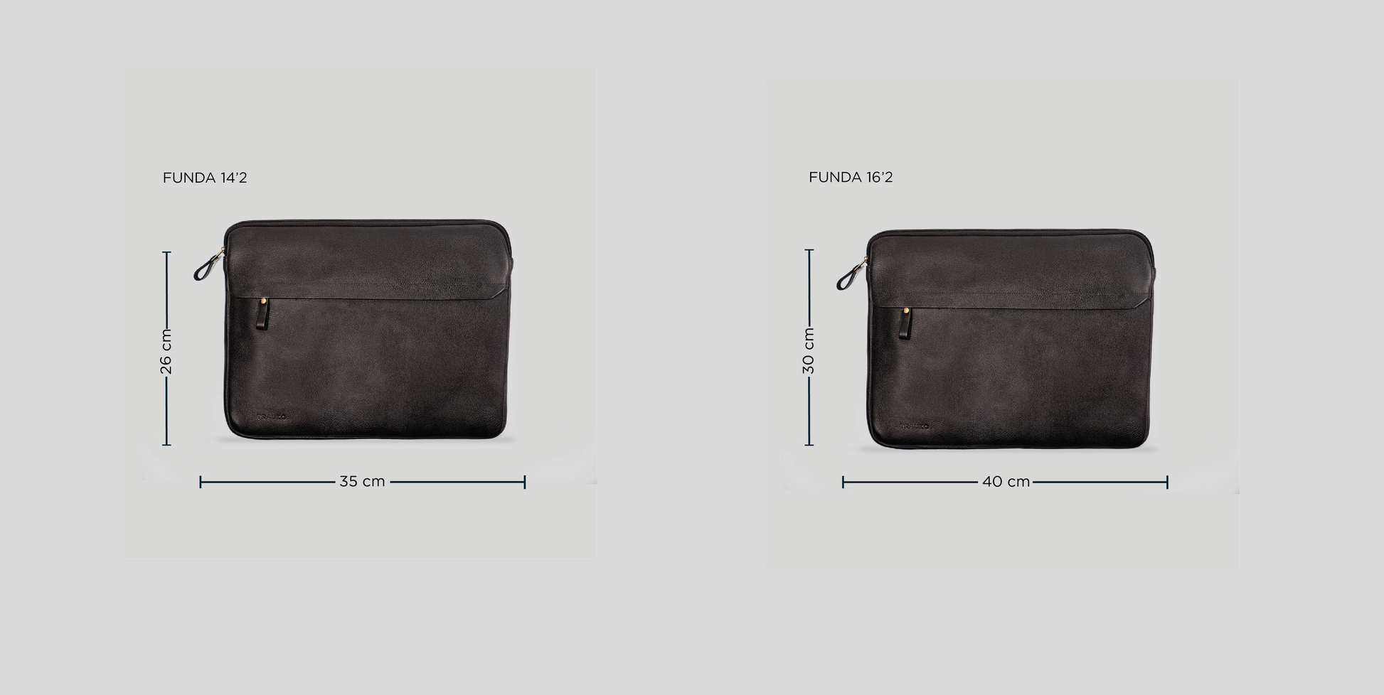 Funda Notebook Zagreb Negro - Trauko