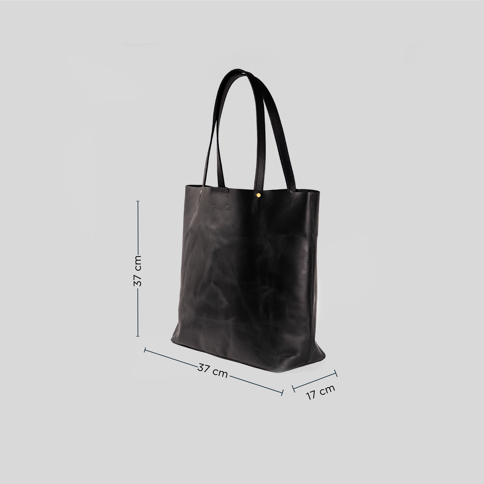 Cartera Pompeia Negro - Trauko