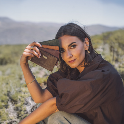 Tarjetero Begonia Cherry