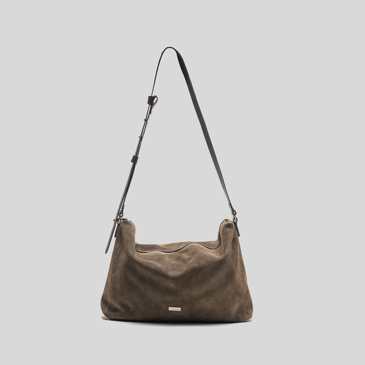 Cartera Peonía L Musgo