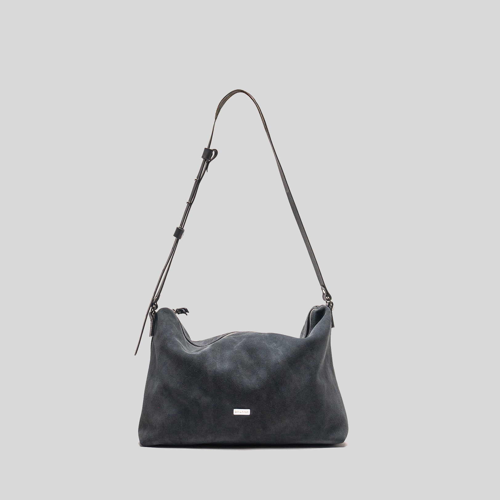 Cartera Peonía L Plomo