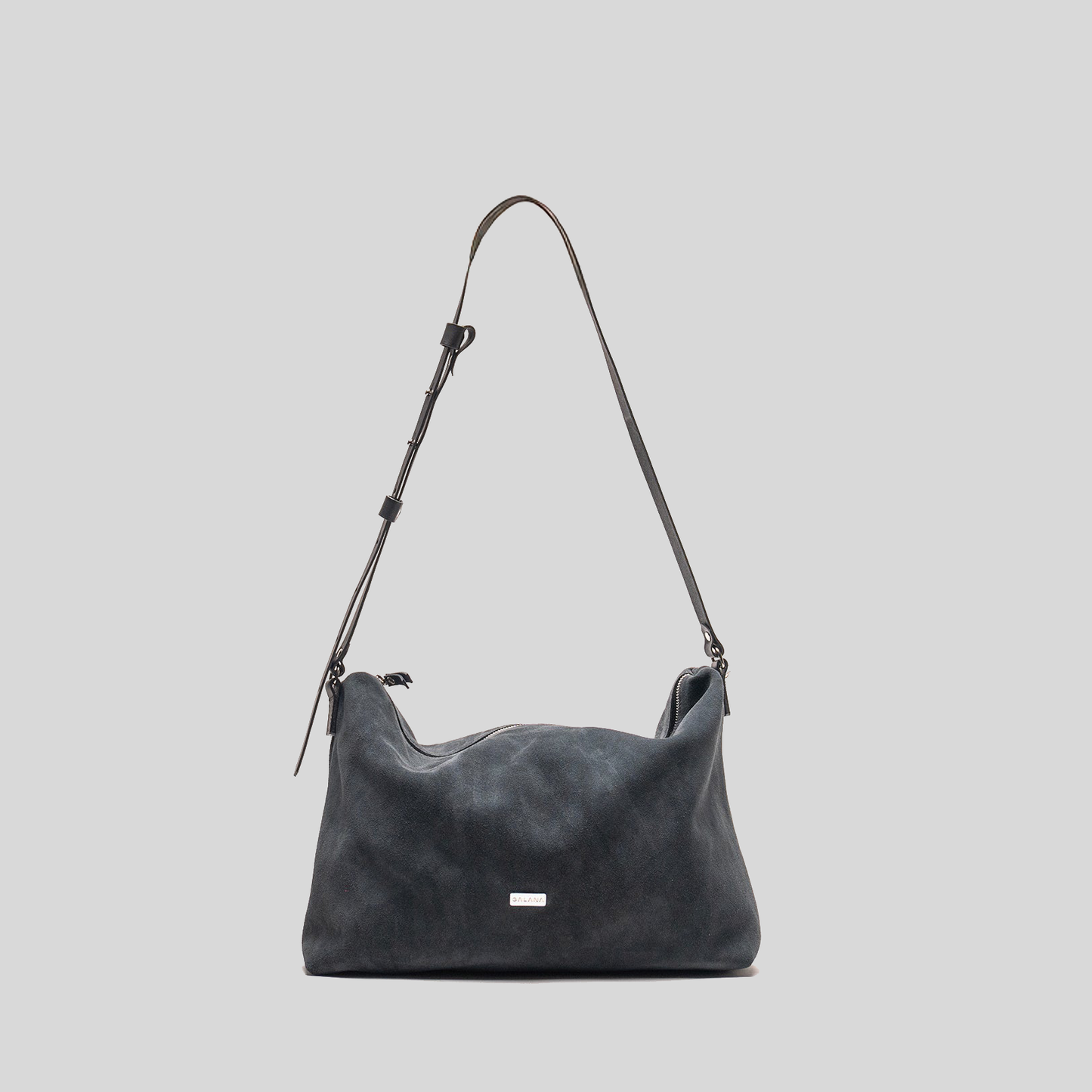Cartera Peonía L Plomo