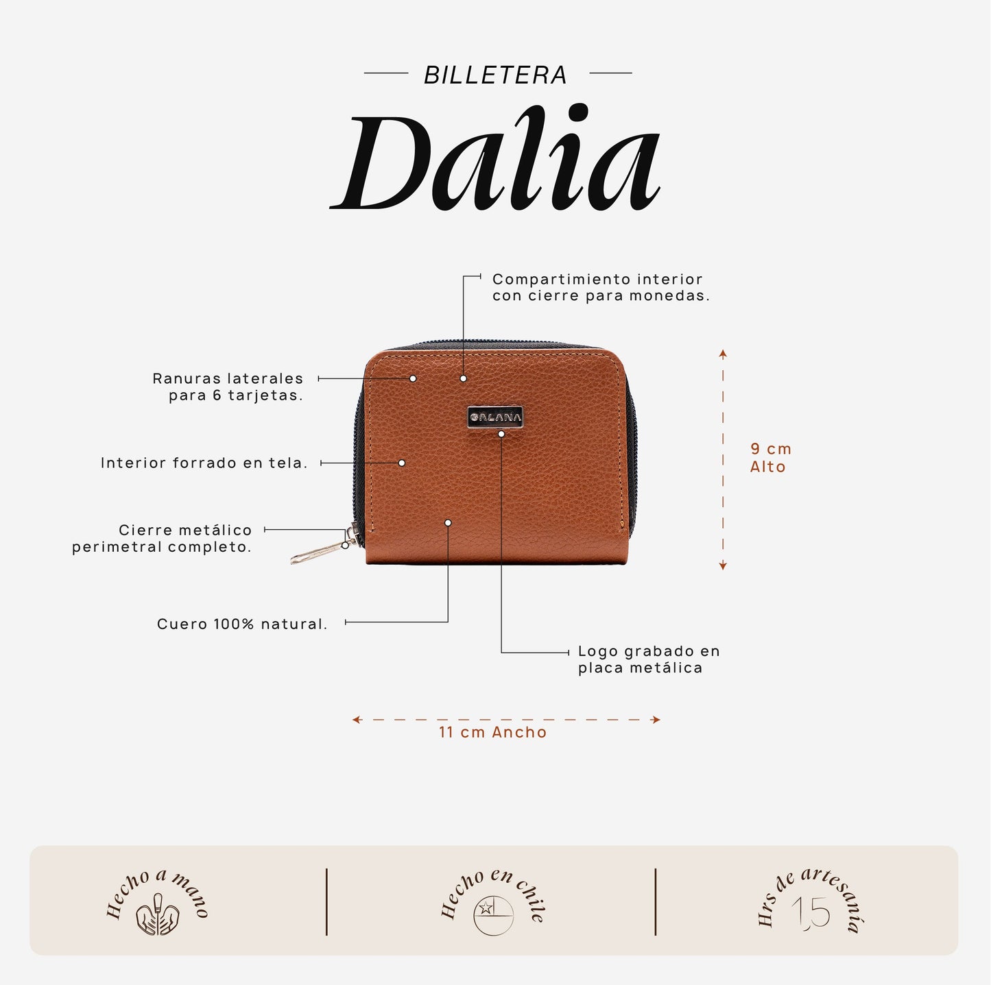 Billetera Dalia Moca