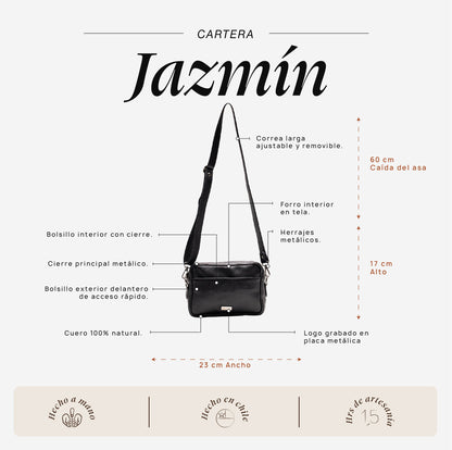 Cartera Jazmín Negro