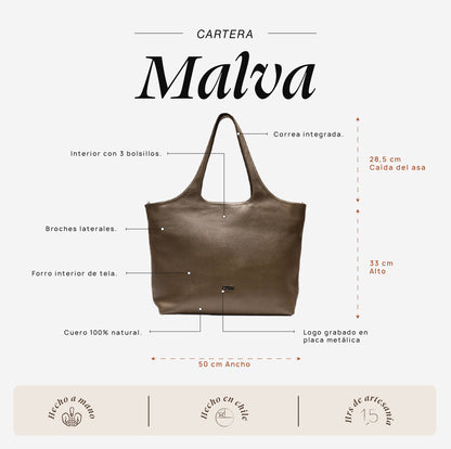 Cartera Malva Verde