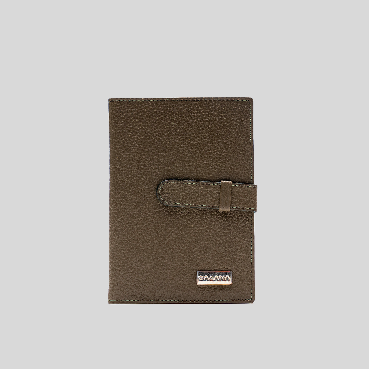 Portapasaporte Hibisco Verde