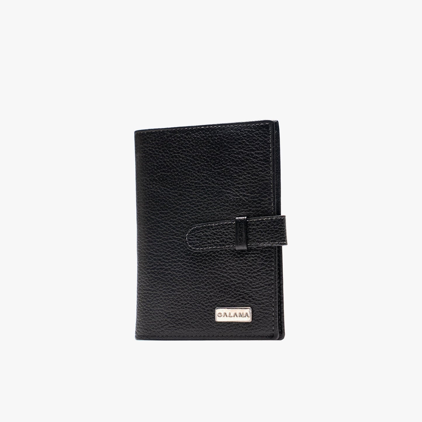 Portapasaporte Hibisco Negro