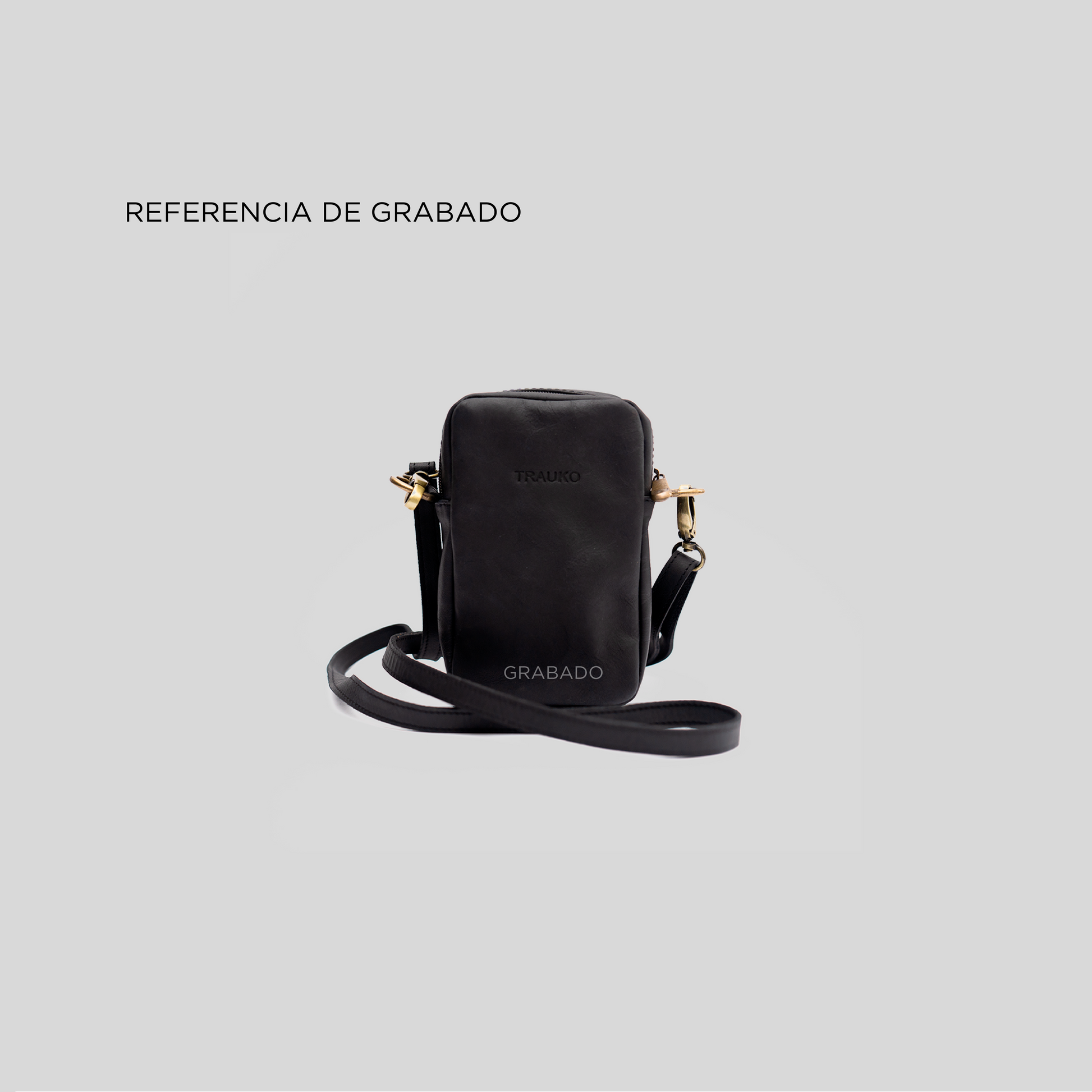 Cartera Creta Negro - Trauko