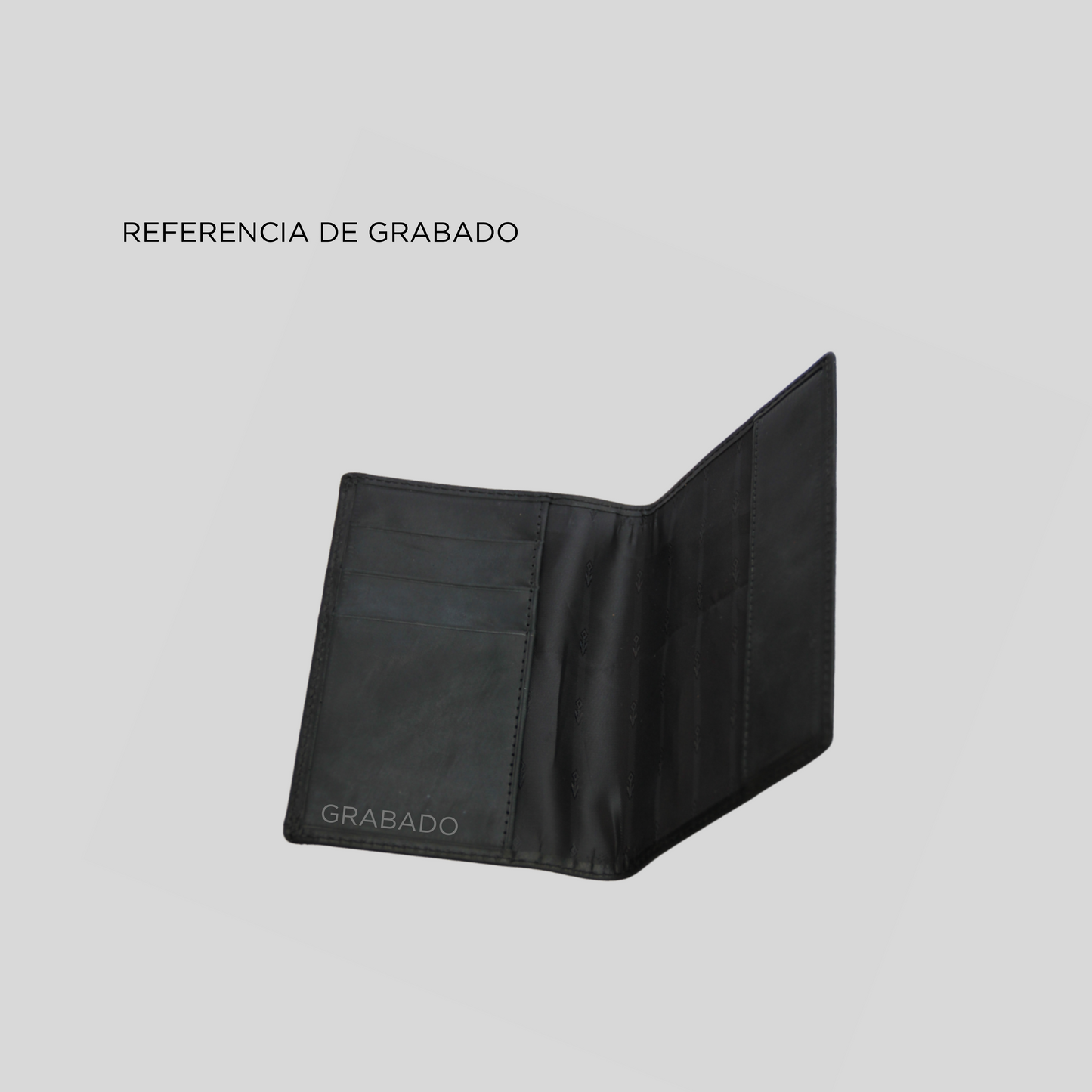 Porta Pasaportes Negro - Trauko