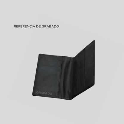 Porta Pasaportes Negro - Trauko