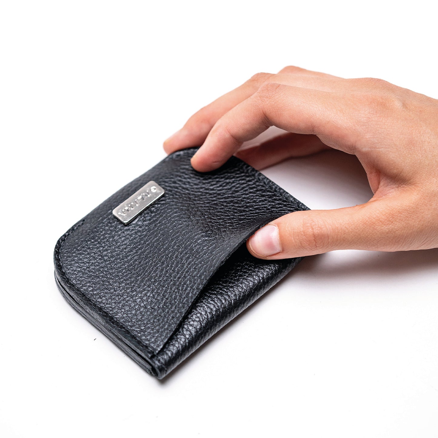 Tarjetero Lirio Verde Turquesa